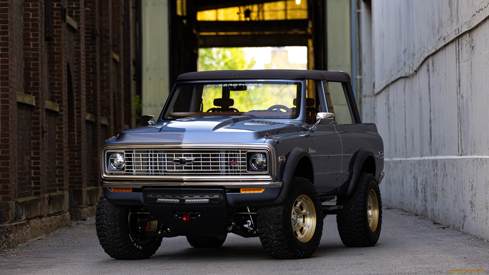 автомобили, chevrolet, 4x4, 1972, sema, blazer, ringbrothers, 2022, k5, bully