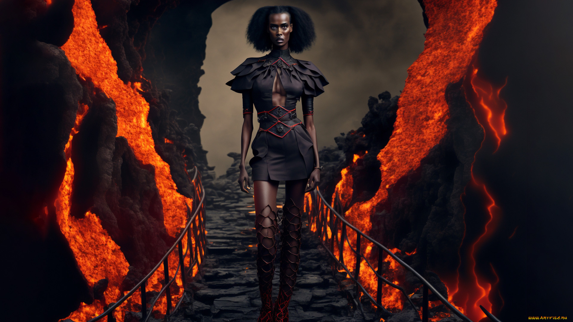 рисованное, люди, нейросетевые, девушки, нейросети