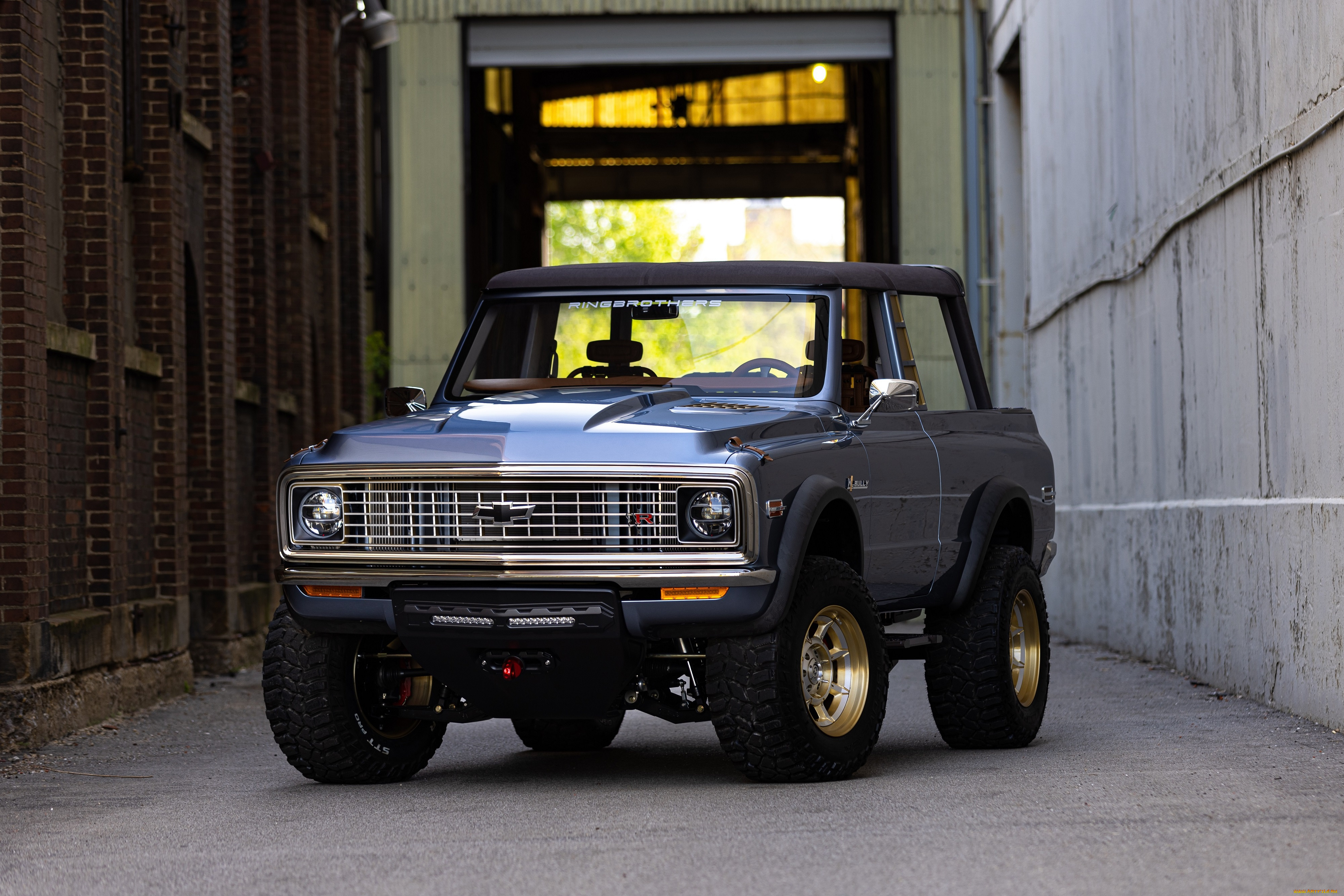 автомобили, chevrolet, 4x4, 1972, sema, blazer, ringbrothers, 2022, k5, bully