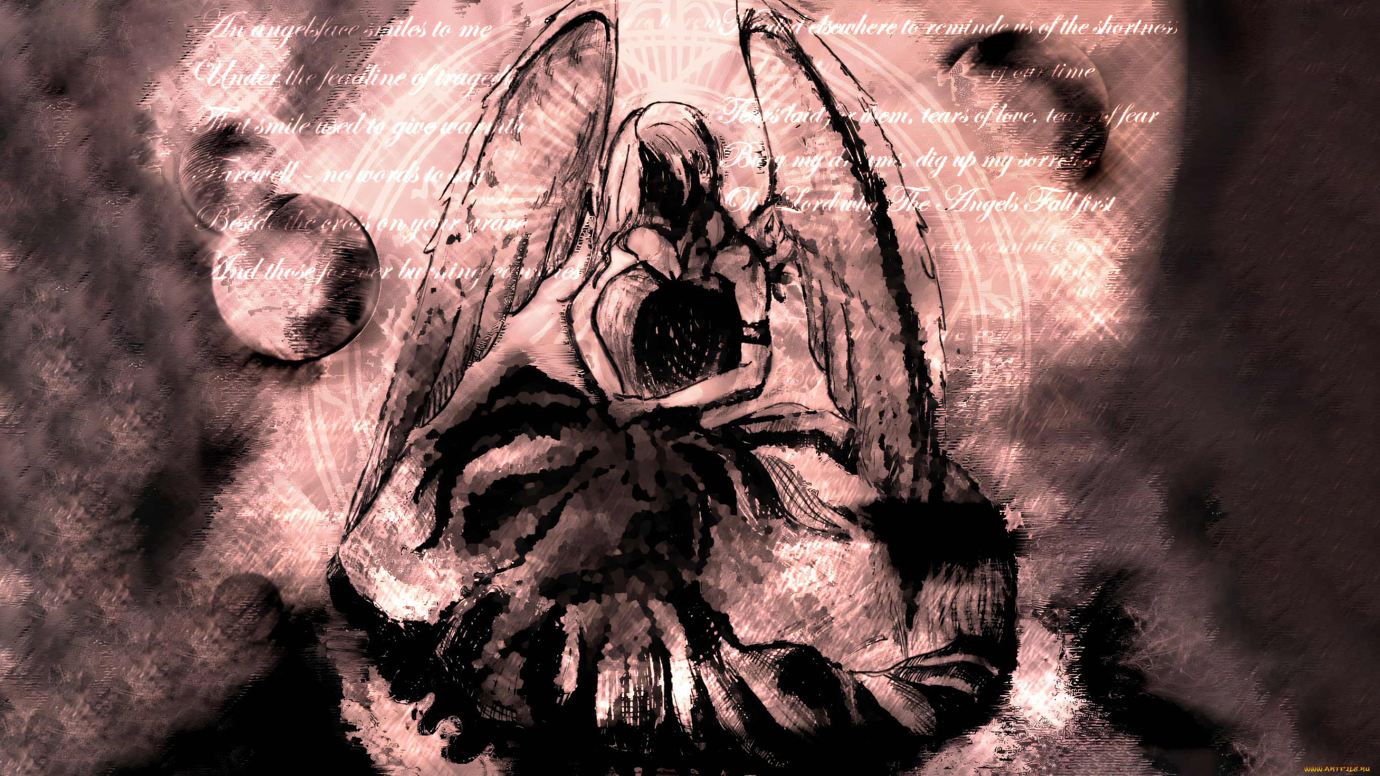 музыка, nightwish, angels, fall, firs