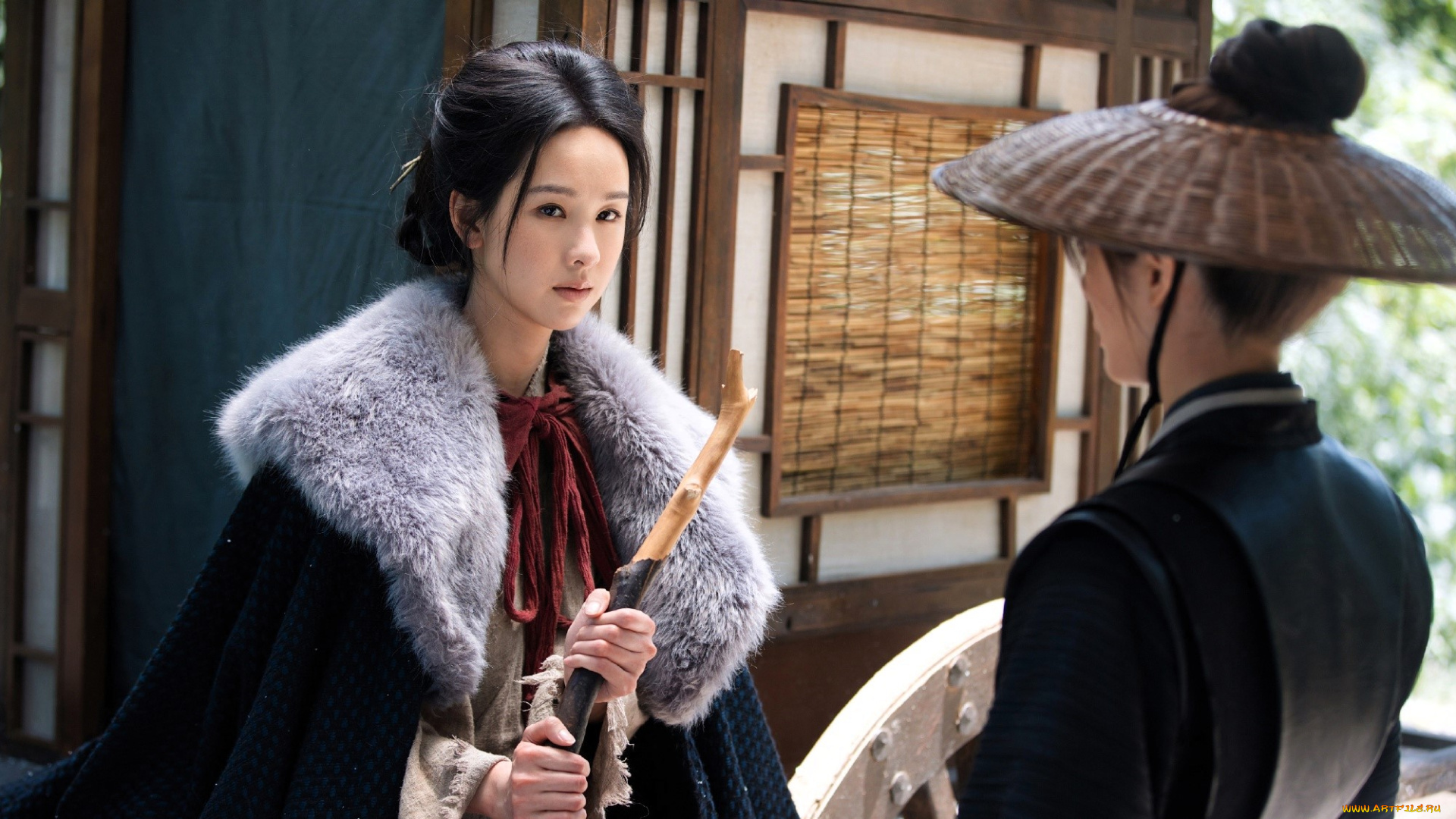 the, glory, кино, фильмы, девушки, разговор, лук, карета, шляпа