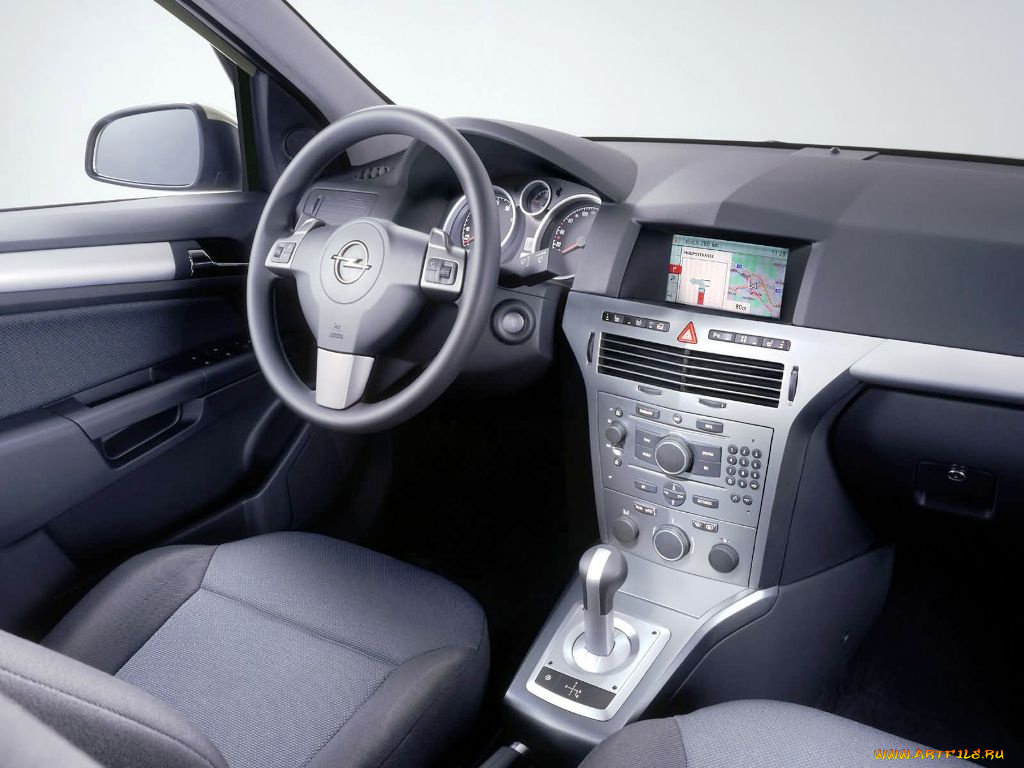 opel, astra, 2004, автомобили, интерьеры