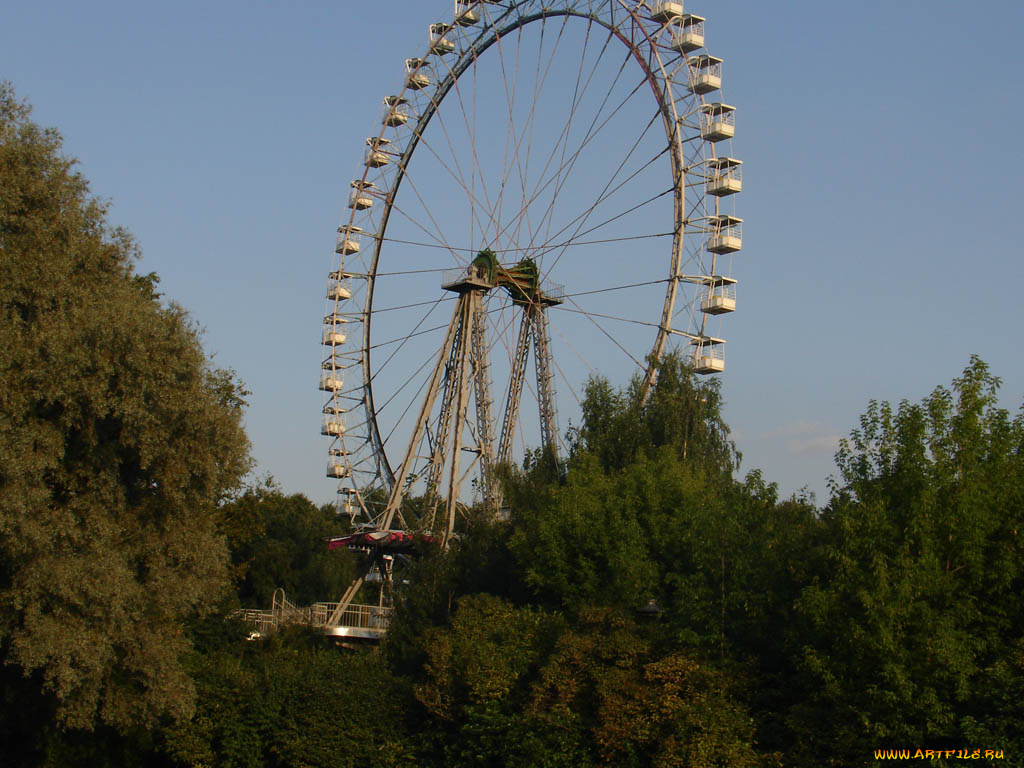 разное, карусели, качели, аттракционы