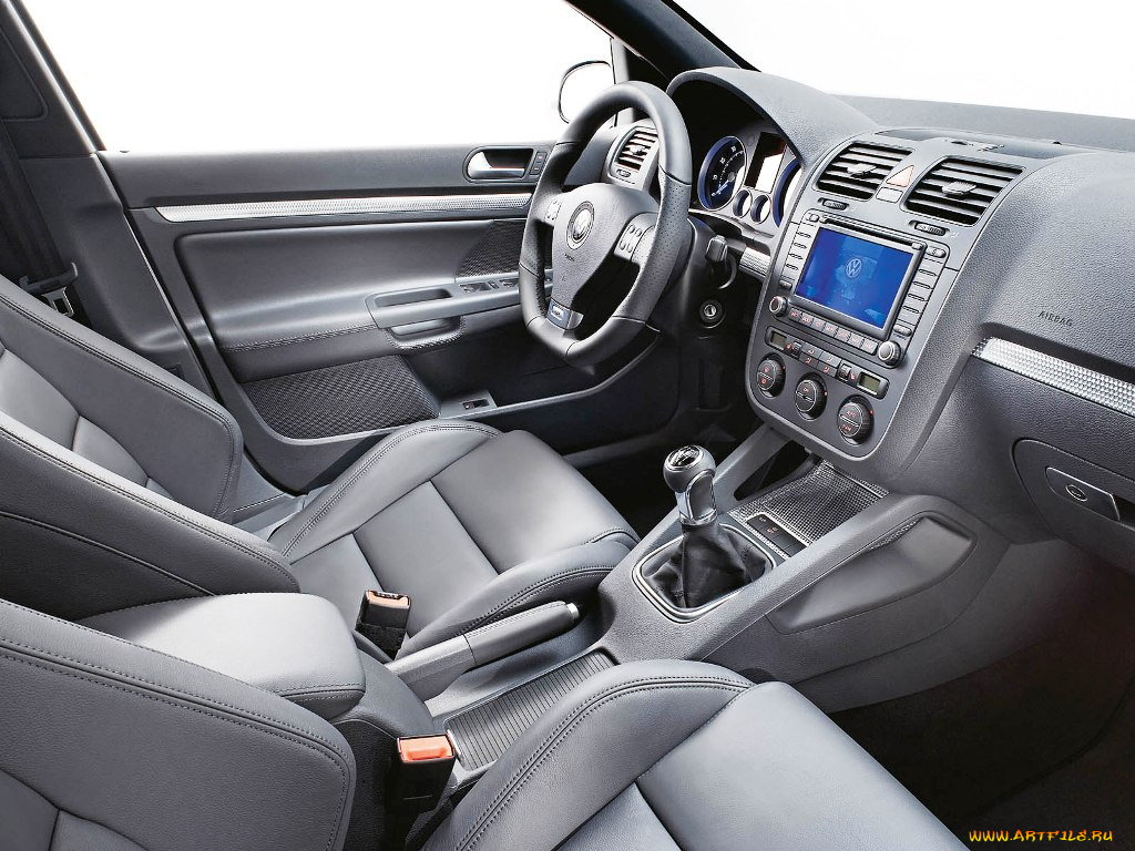 vw, golf, r32, автомобили, интерьеры
