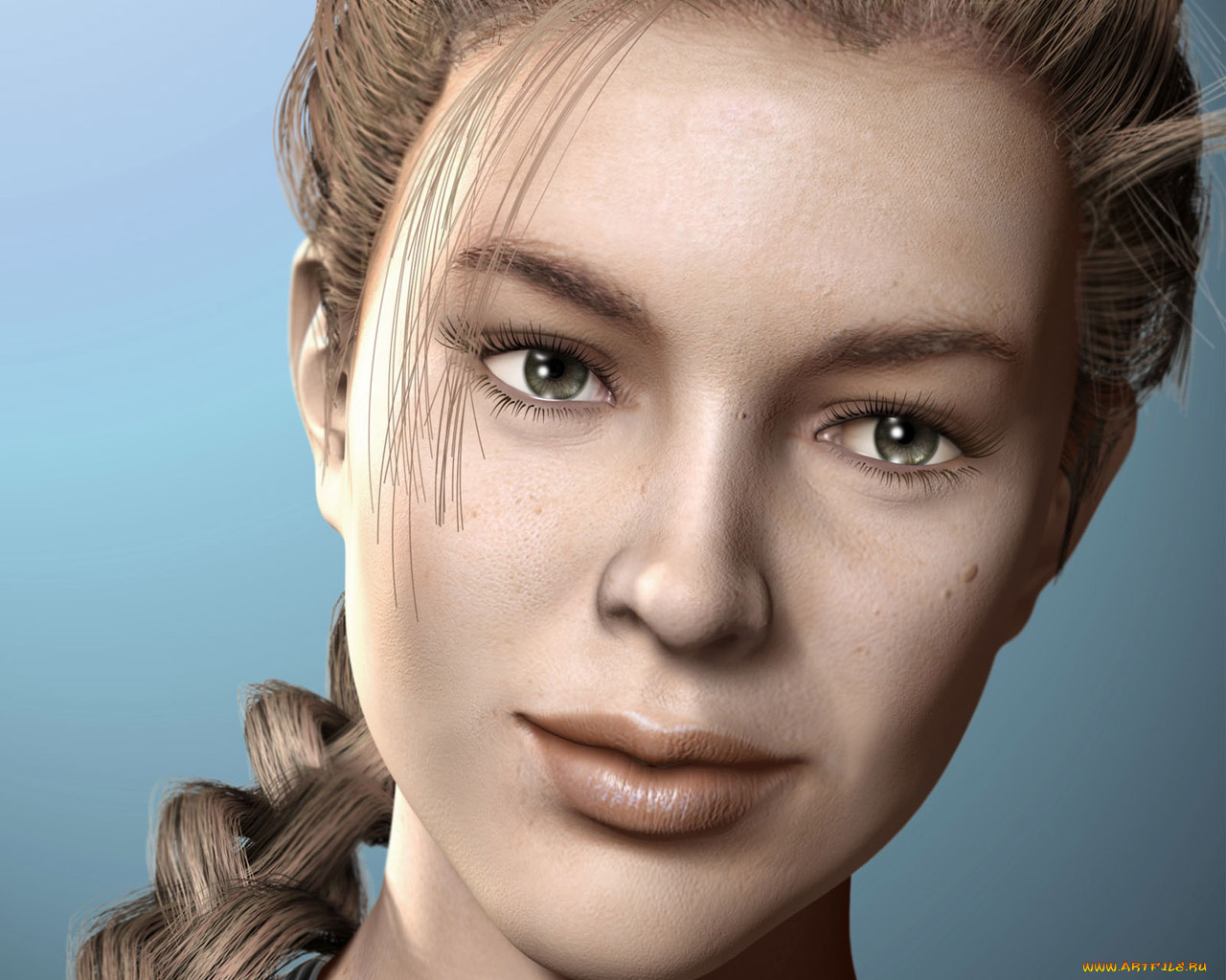 3д, графика, portraits, портрет