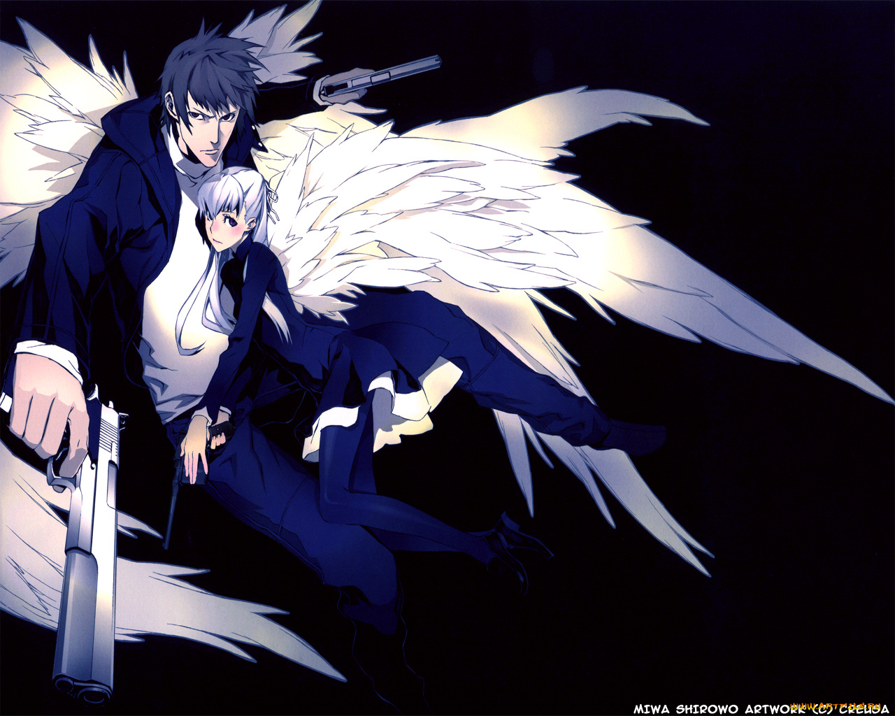 miwa, shirow, аниме, artbook