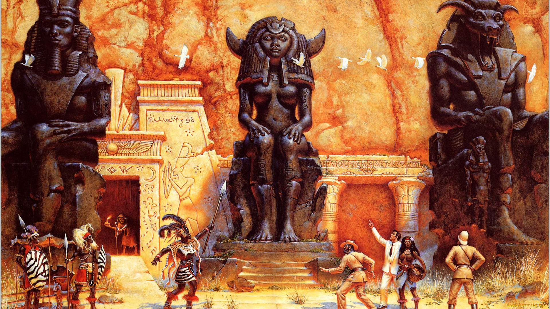 фэнтези, люди