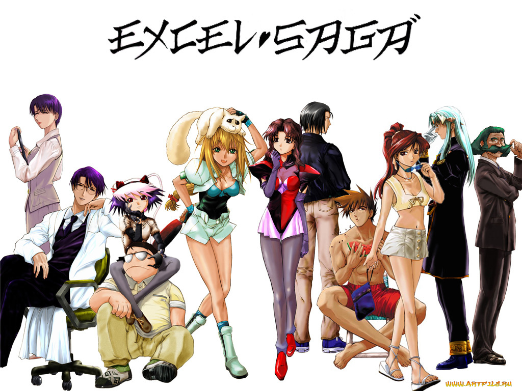 аниме, excel, saga