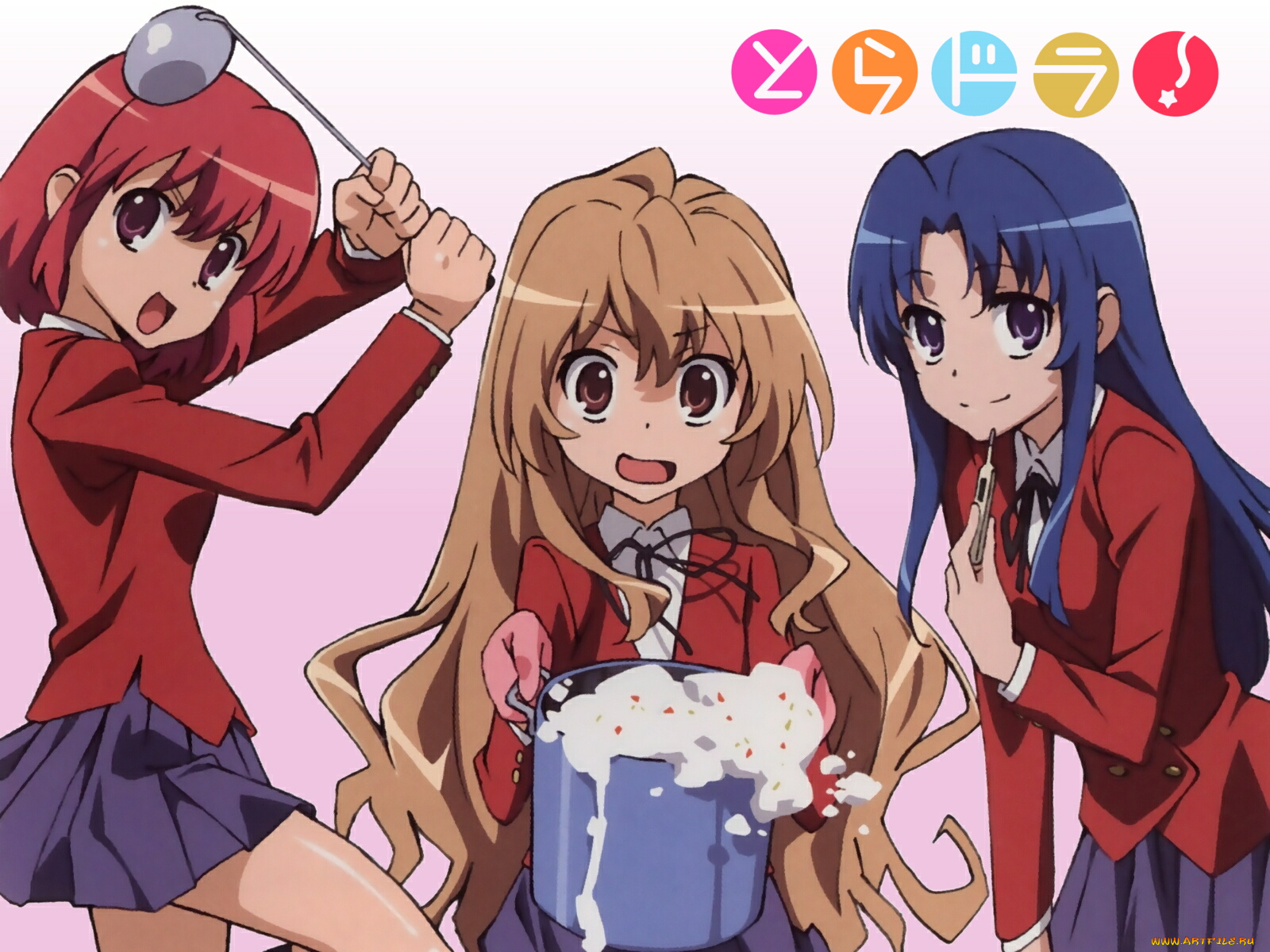 аниме, toradora