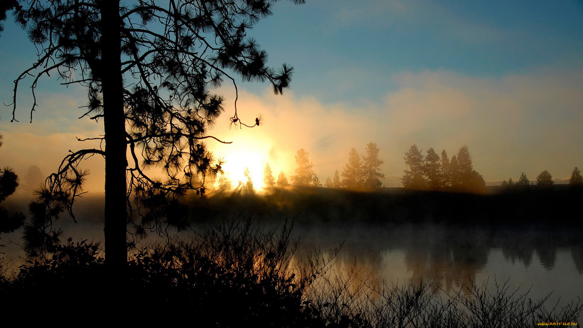 природа, восходы, закаты