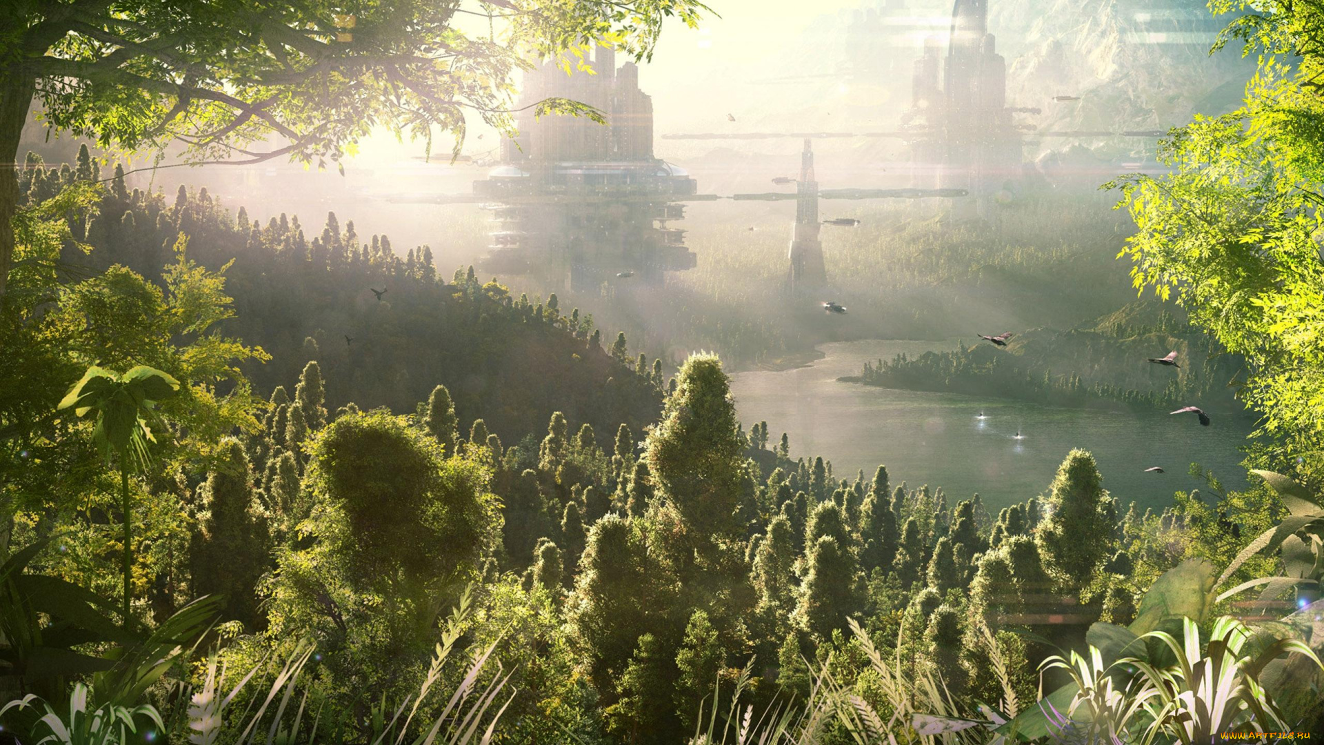 фэнтези, пейзажи