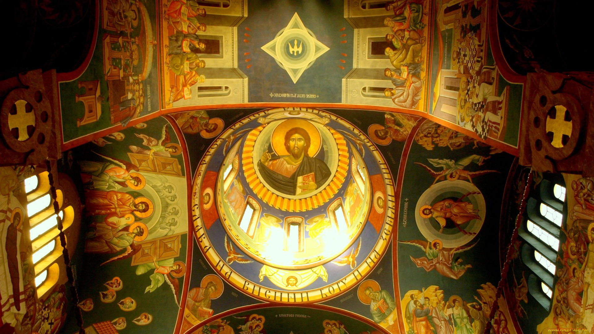 интерьер, убранство, роспись, храма