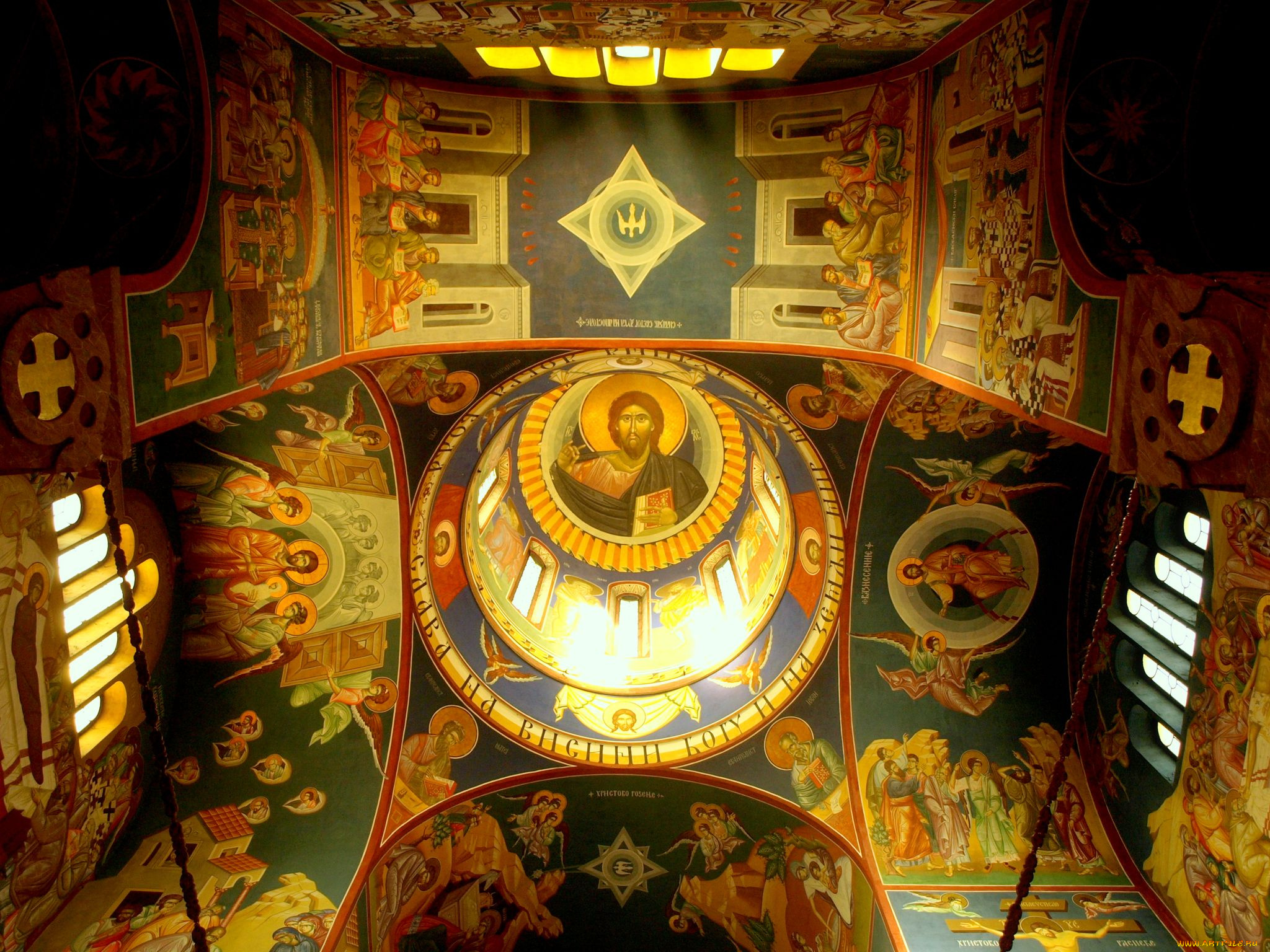 интерьер, убранство, роспись, храма
