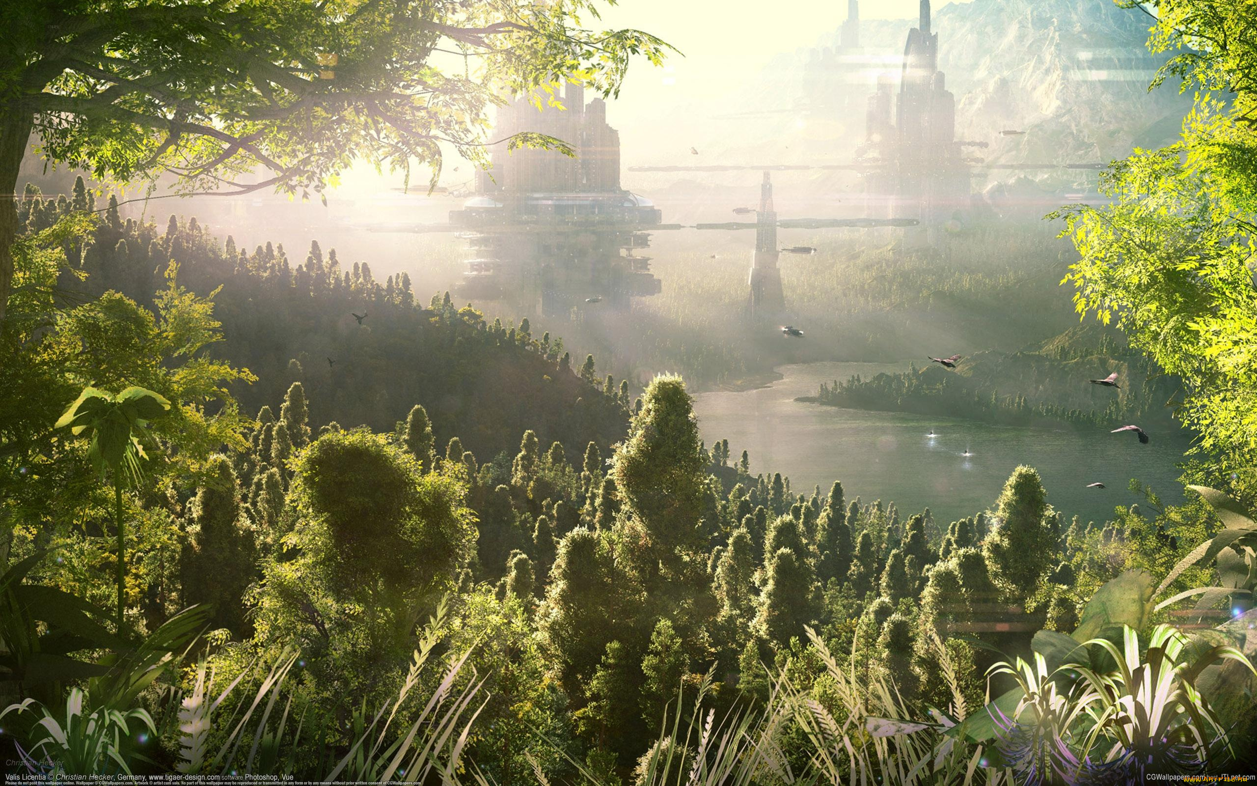 фэнтези, пейзажи