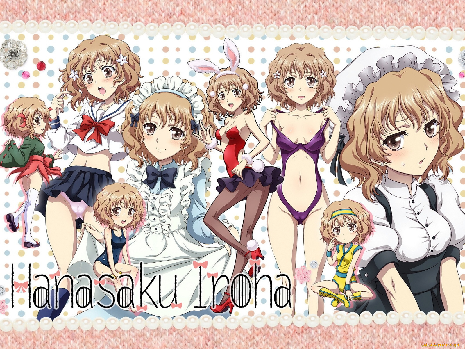 аниме, hana, saku, iroha, hana-saku