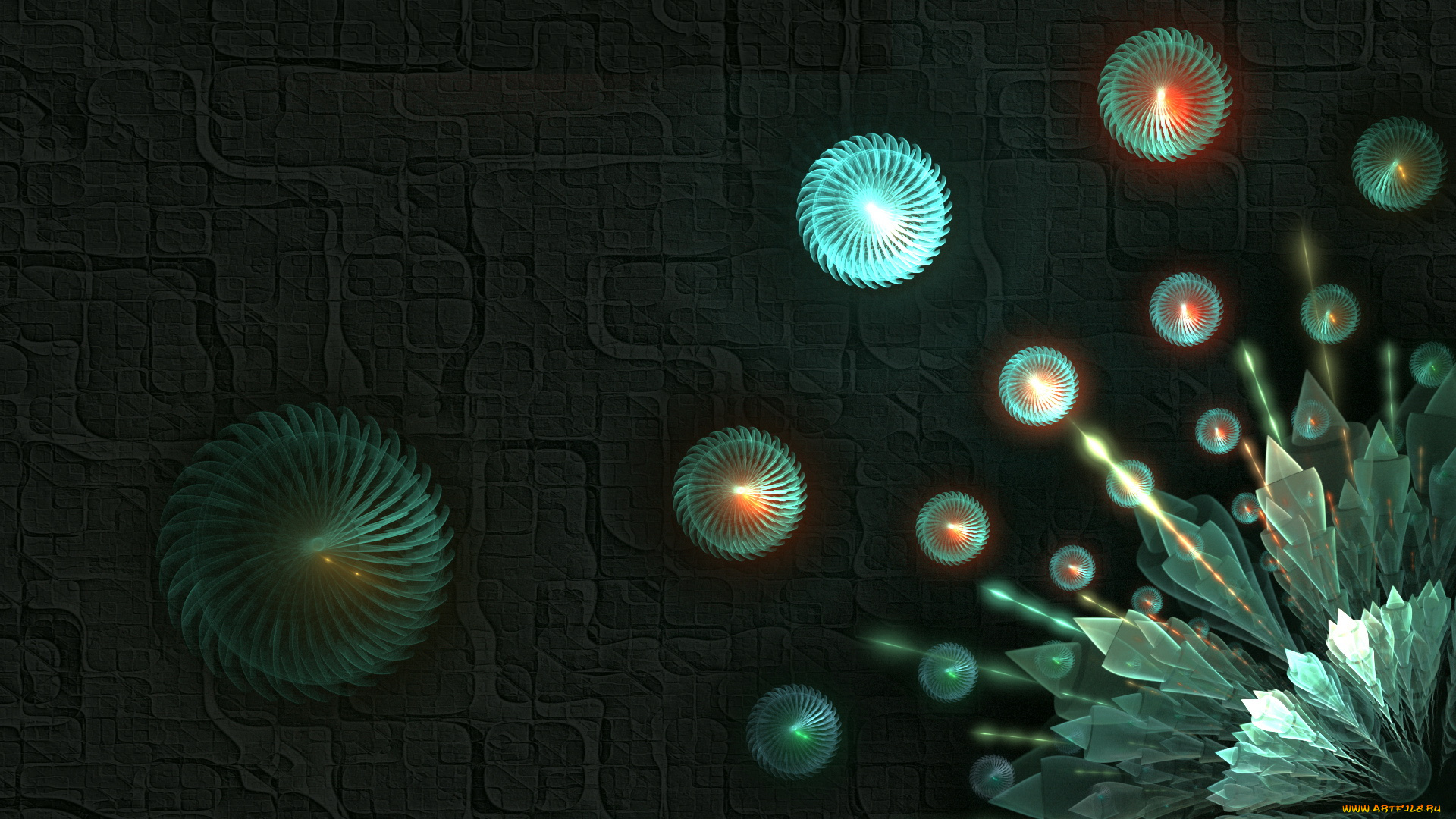 3д, графика, fractal, фракталы, узор