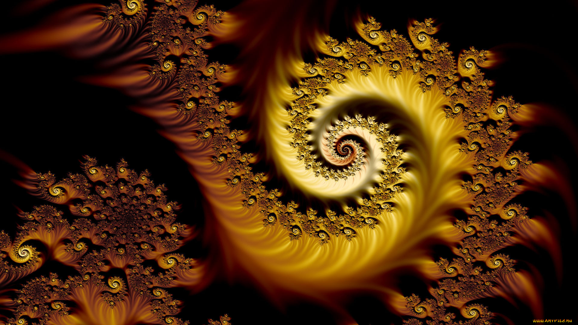 3д, графика, fractal, фракталы, узор, цвета, фон