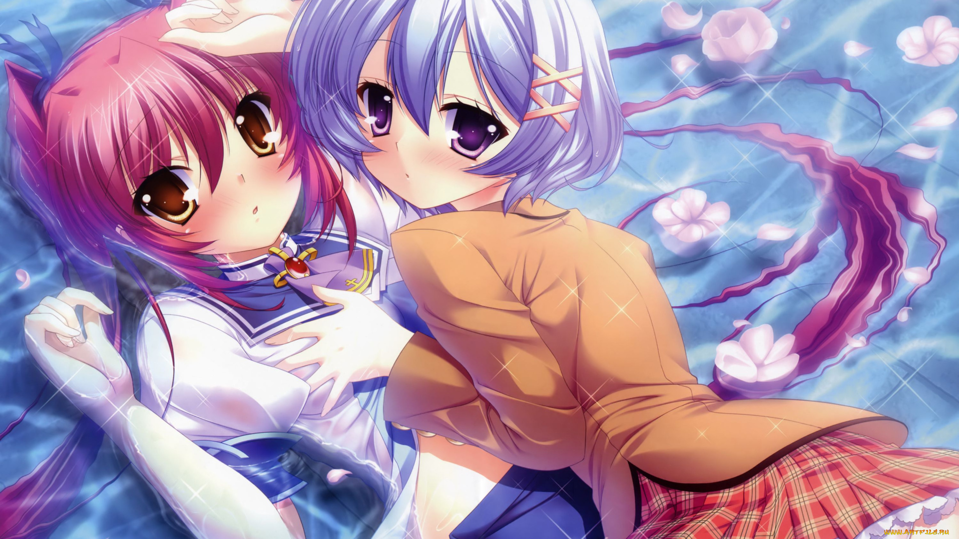 аниме, *unknown, другое, девушки