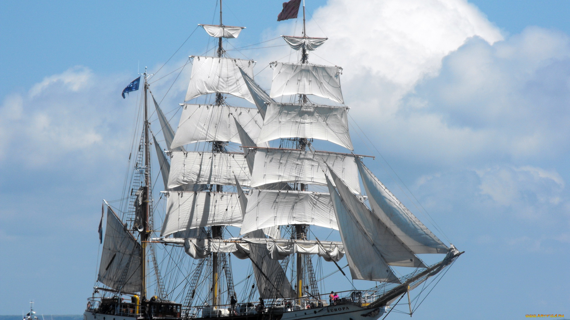 еuropа, корабли, парусники, парусник, море