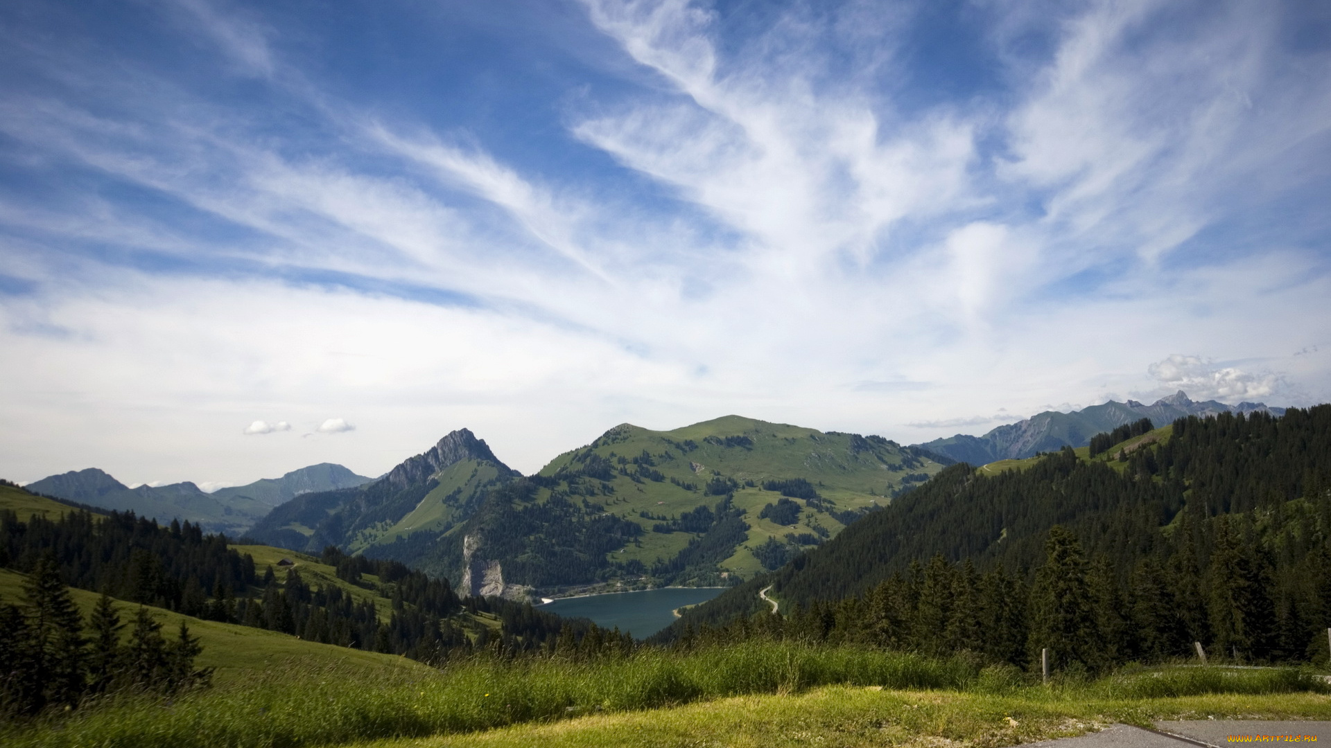 switzerland, природа, горы