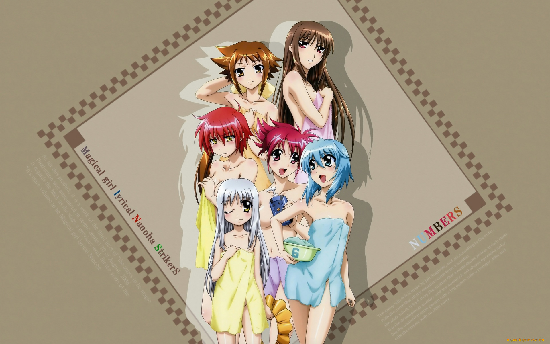 mahou, shoujo, lyrical, nanoha, аниме