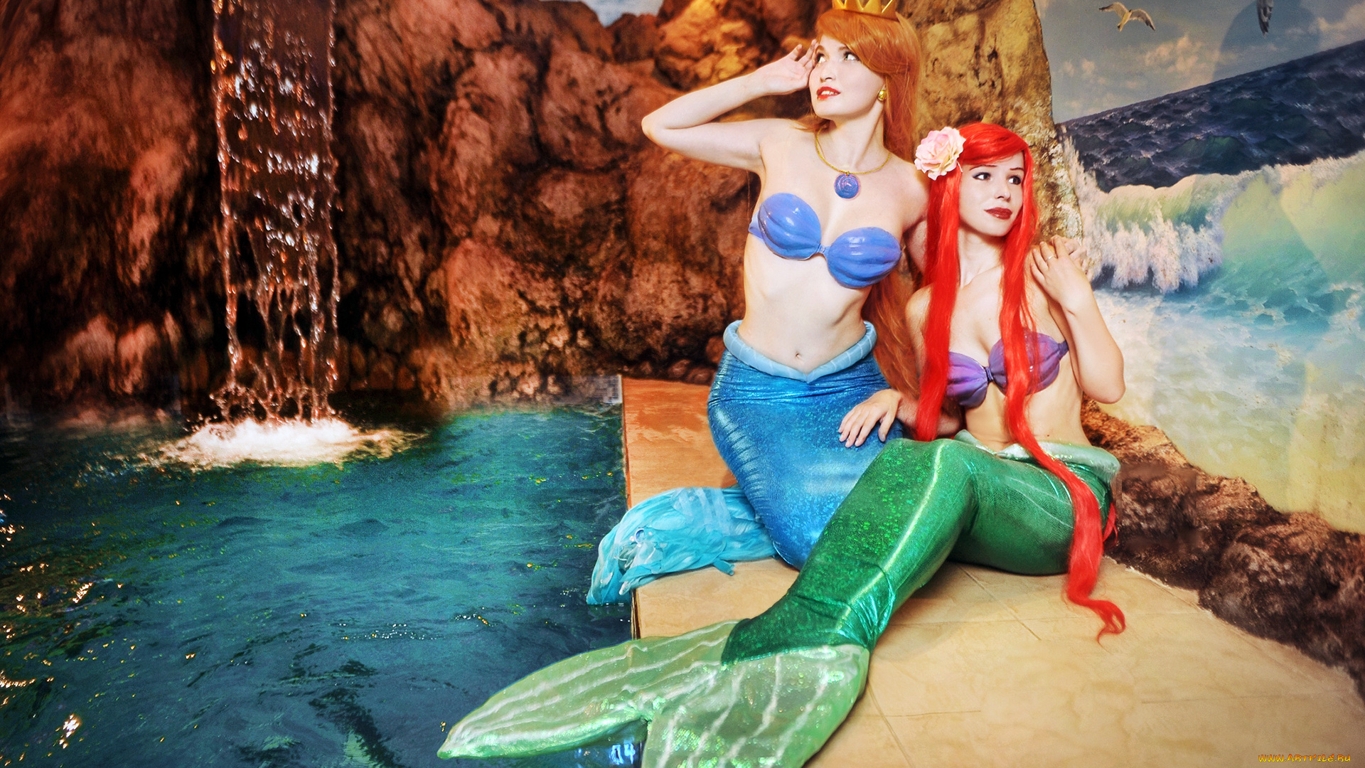 -Unsort, Креатив, девушки, unsort, креатив, русалки