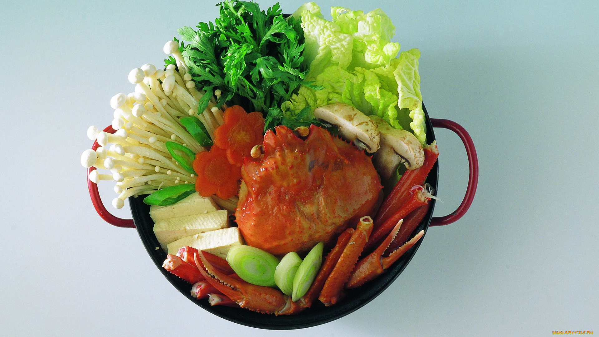 еда, рыбные, блюда, морепродуктами, грибы, петрушка, овощи, зелень, сыроедение, краб