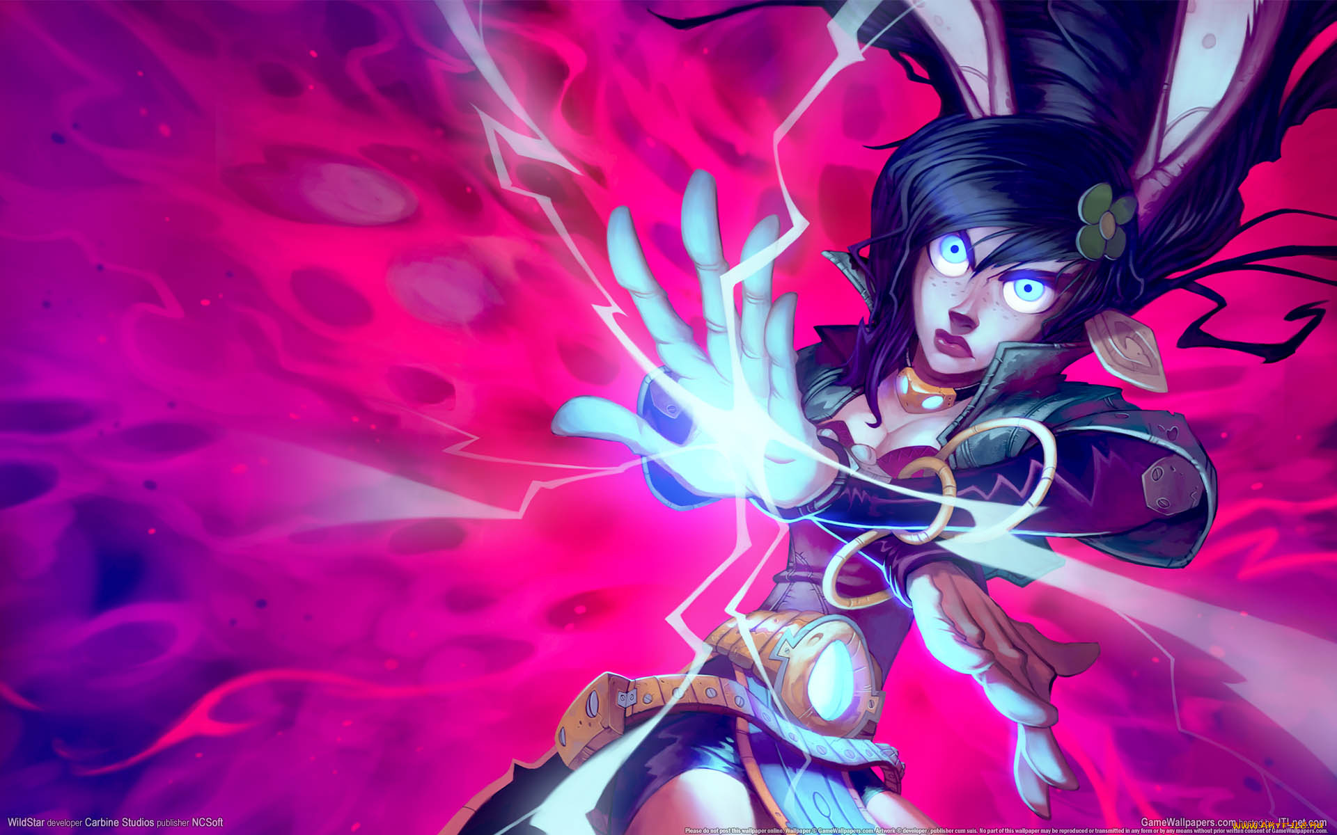 wildstar, видео, игры, колдунья, волшебница, магия