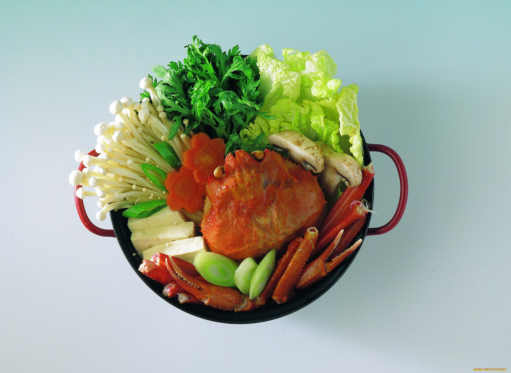 еда, рыбные, блюда, морепродуктами, грибы, петрушка, овощи, зелень, сыроедение, краб