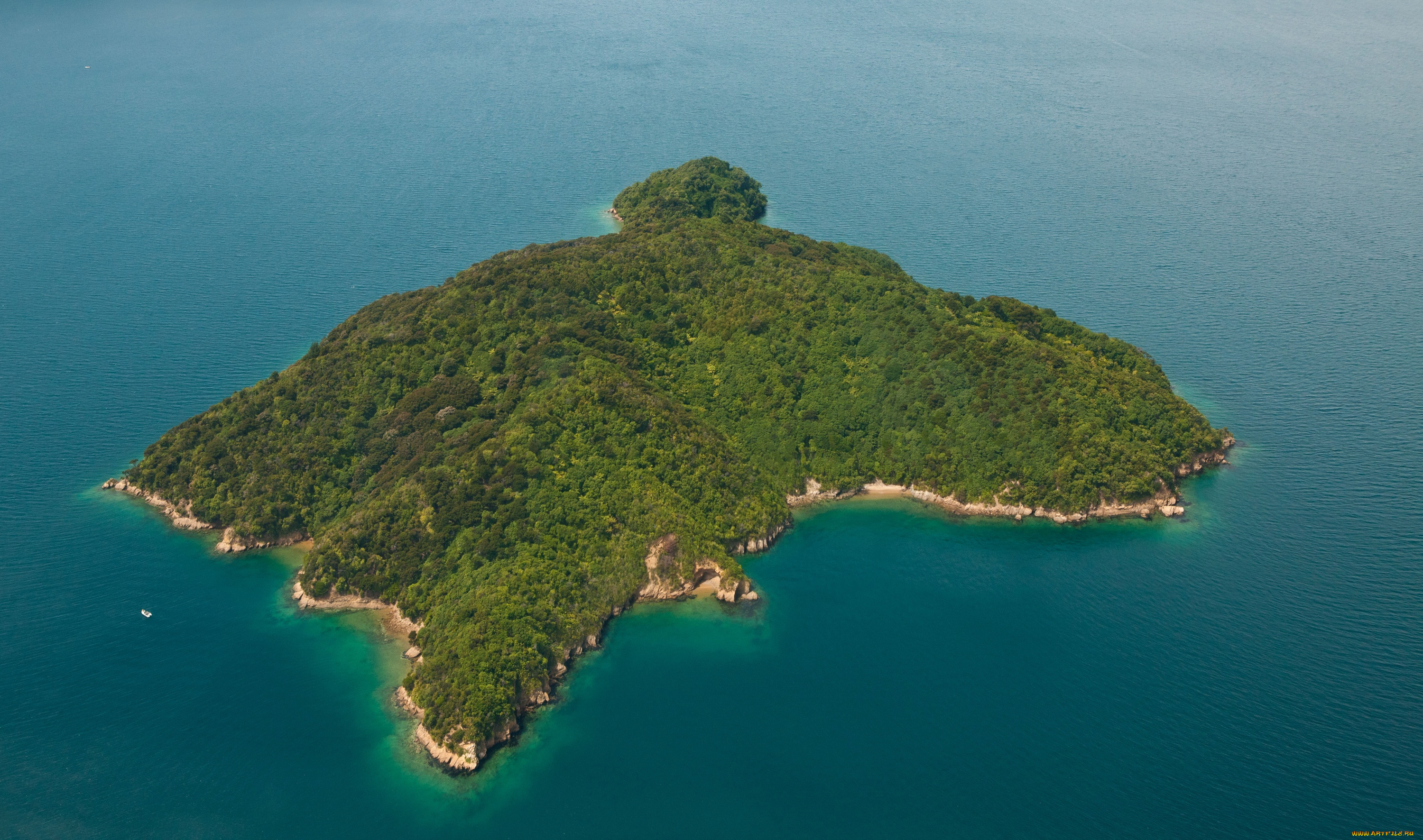 природа, моря, океаны, новая, зеландия, остров