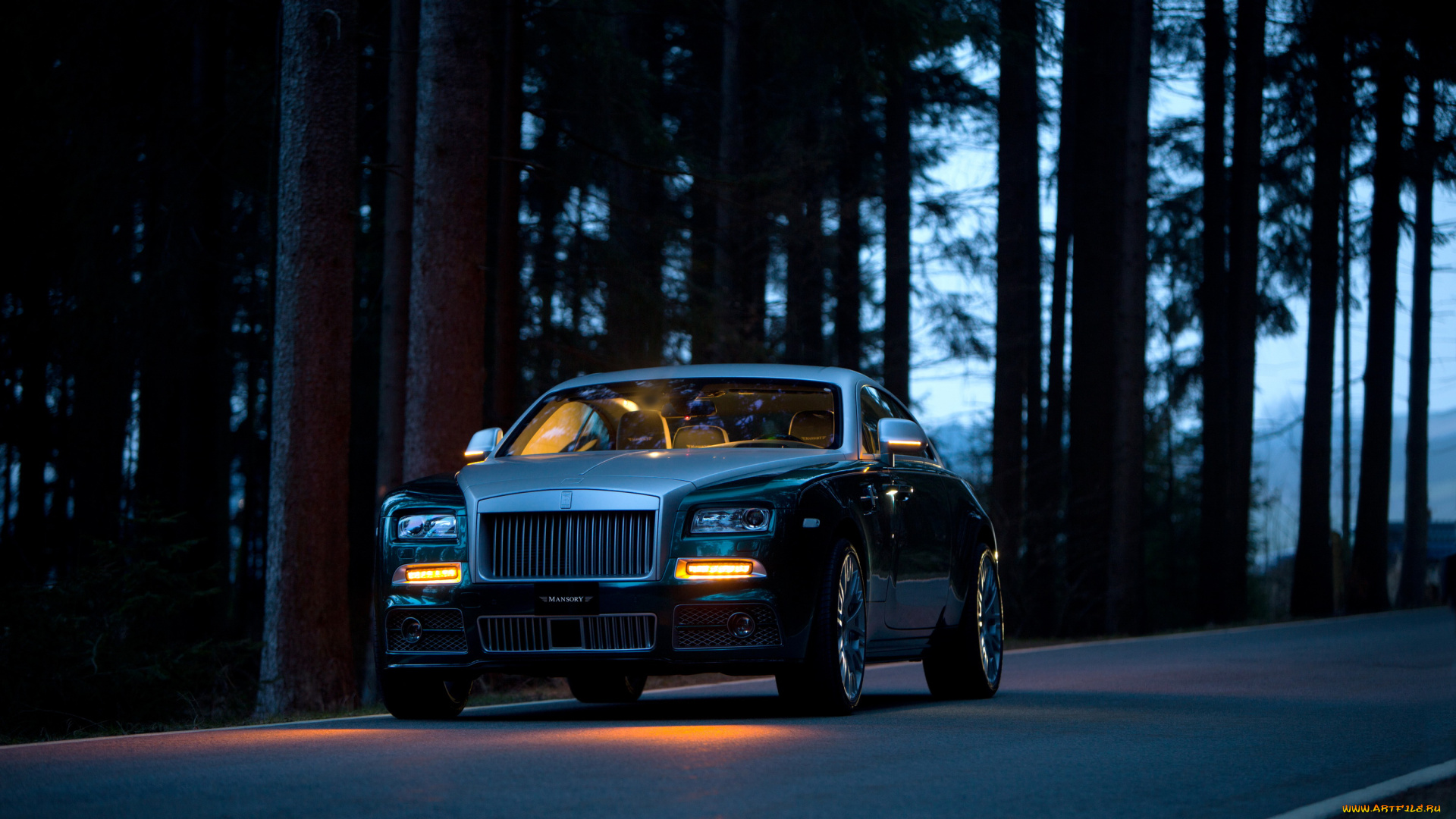2014, rolls-royce, wraith, , mansory, автомобили, rolls-royce, ночь, wraith, тюнинг