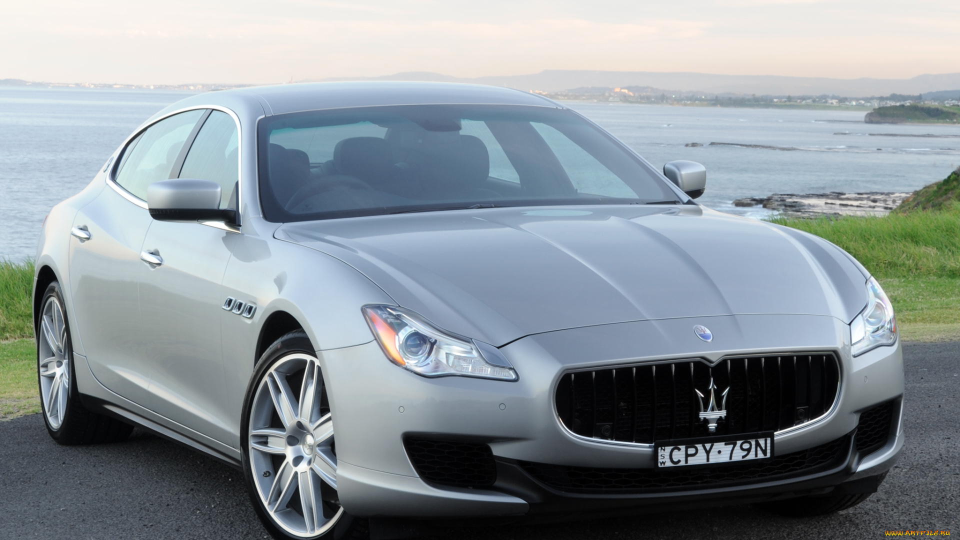 автомобили, maserati, au-spec, 2014г, серый, quattroporte