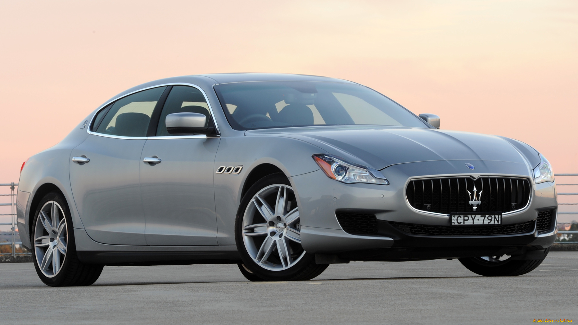 автомобили, maserati, серый, 2014г, au-spec, quattroporte