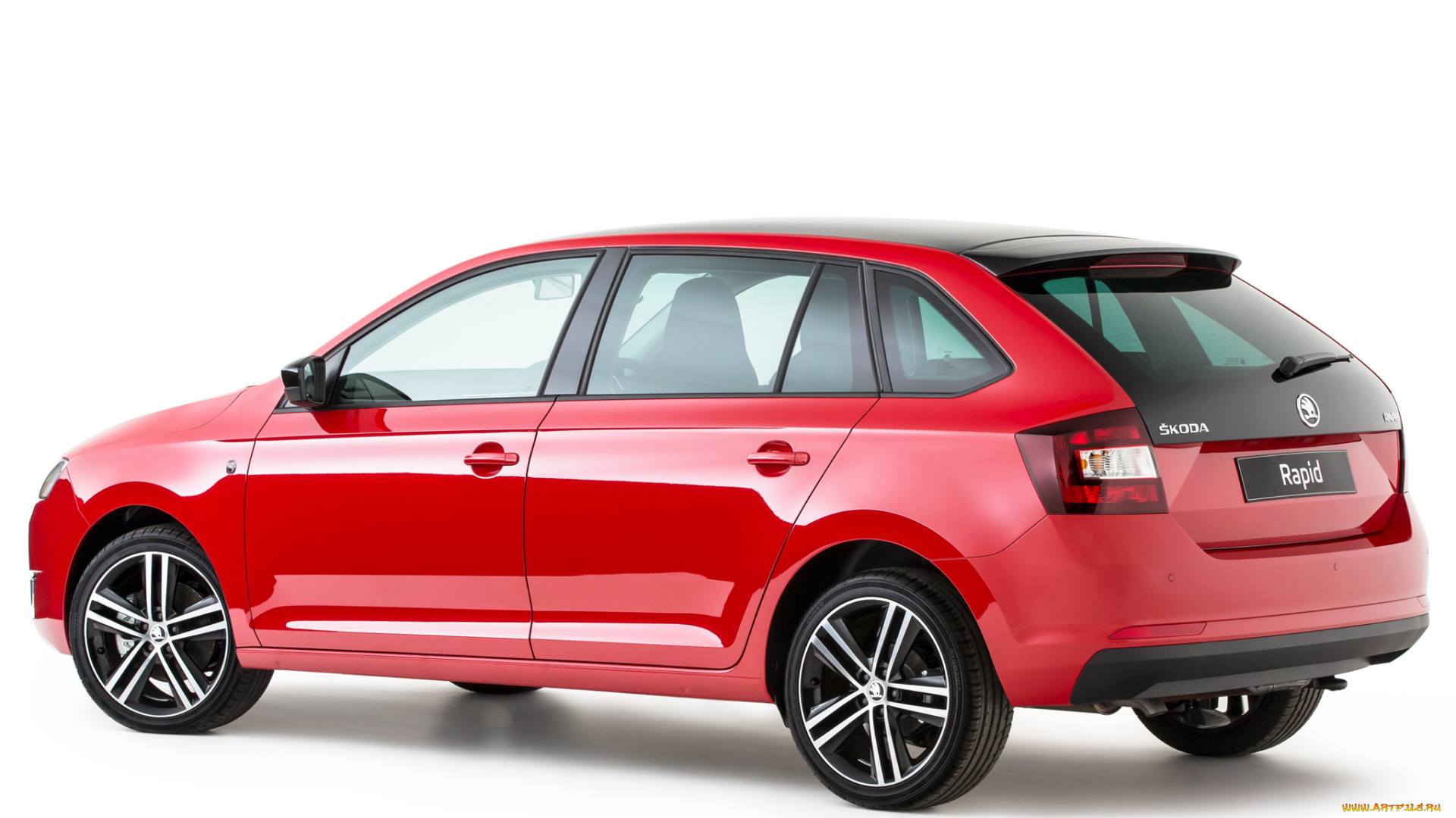 автомобили, skoda, красный, 2014г, au-spec, spaceback, rapid