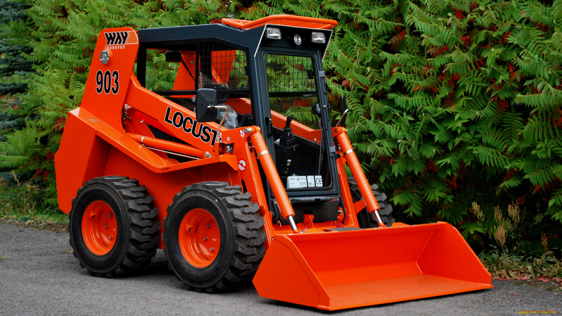 техника, строительная, техника, bobcat