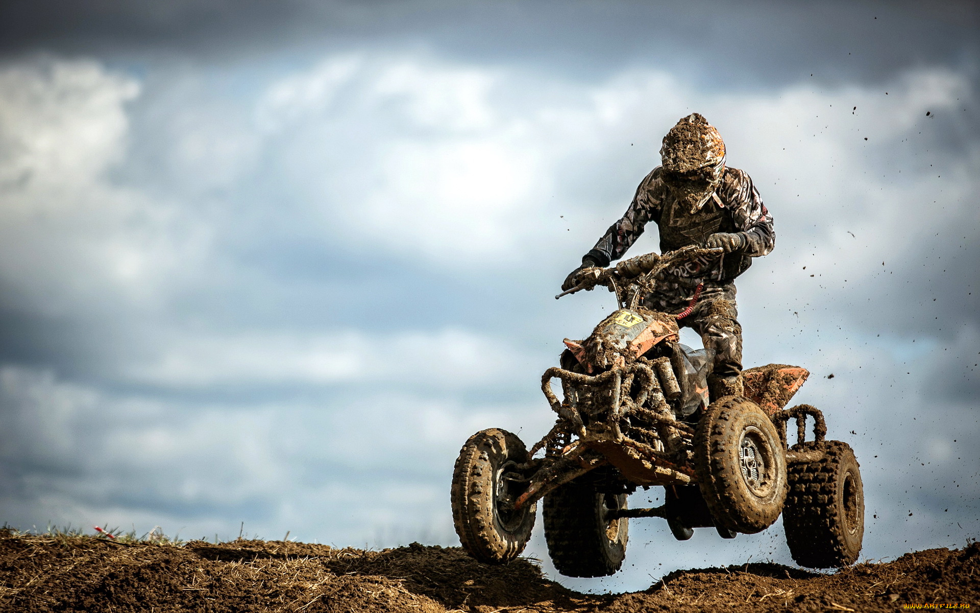 спорт, мотокросс, грязь, гонка