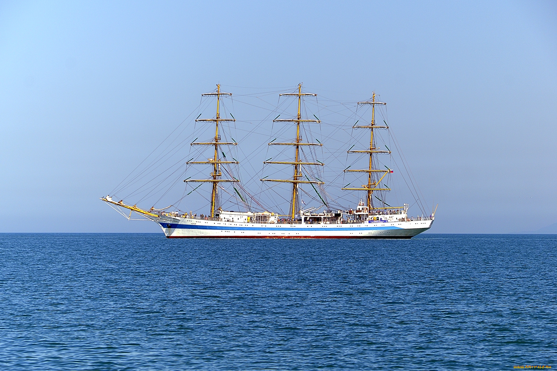 корабли, парусники, мачты