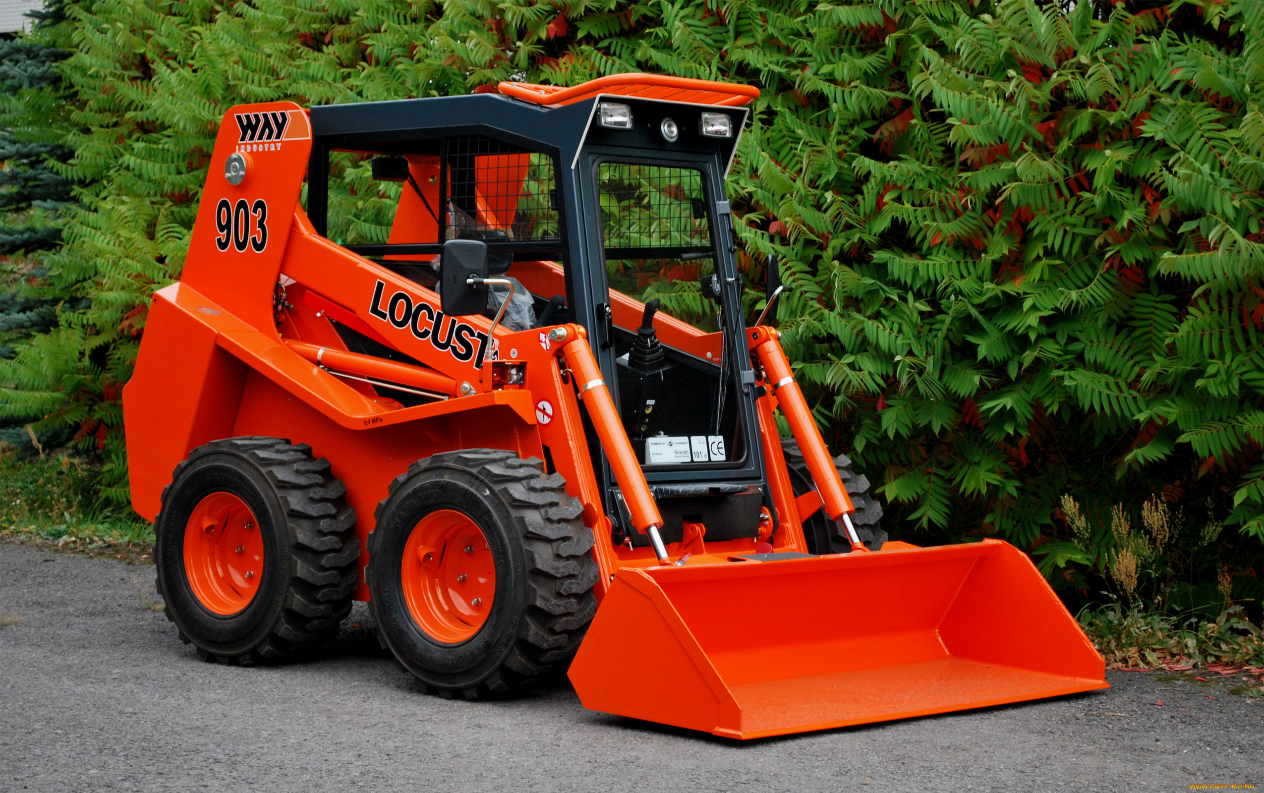 техника, строительная, техника, bobcat