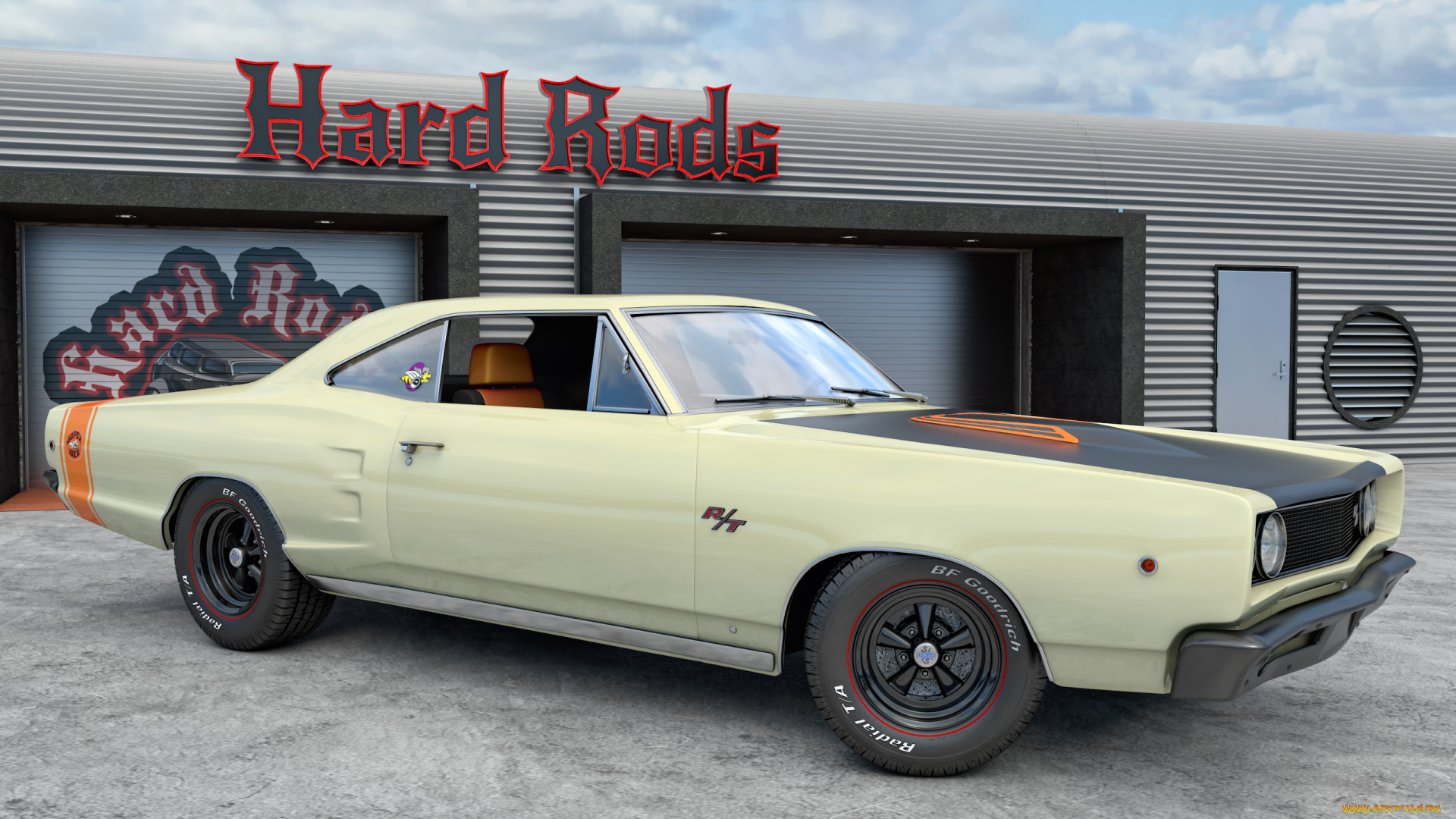 автомобили, 3д, dodge