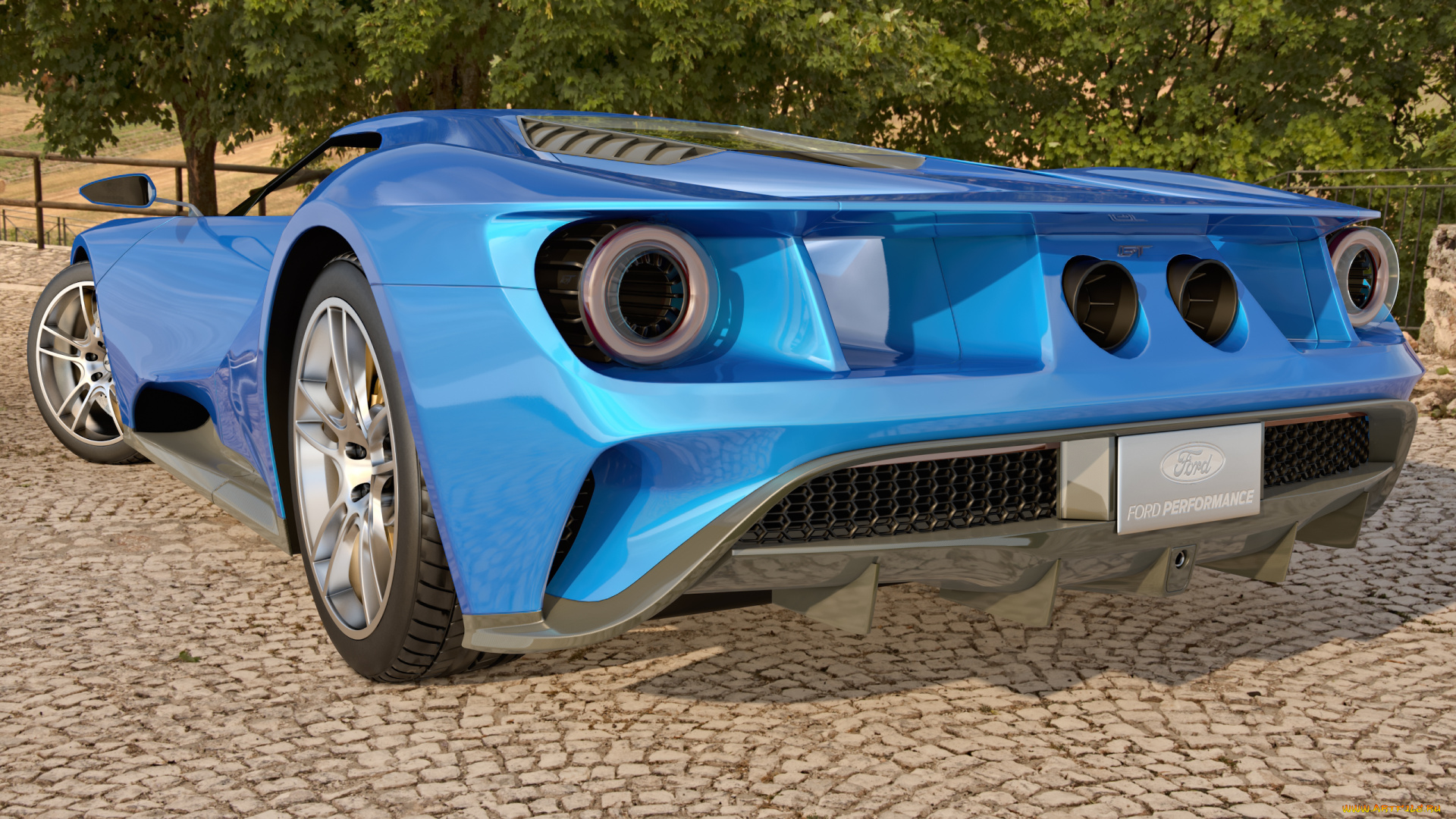 автомобили, 3д, ford