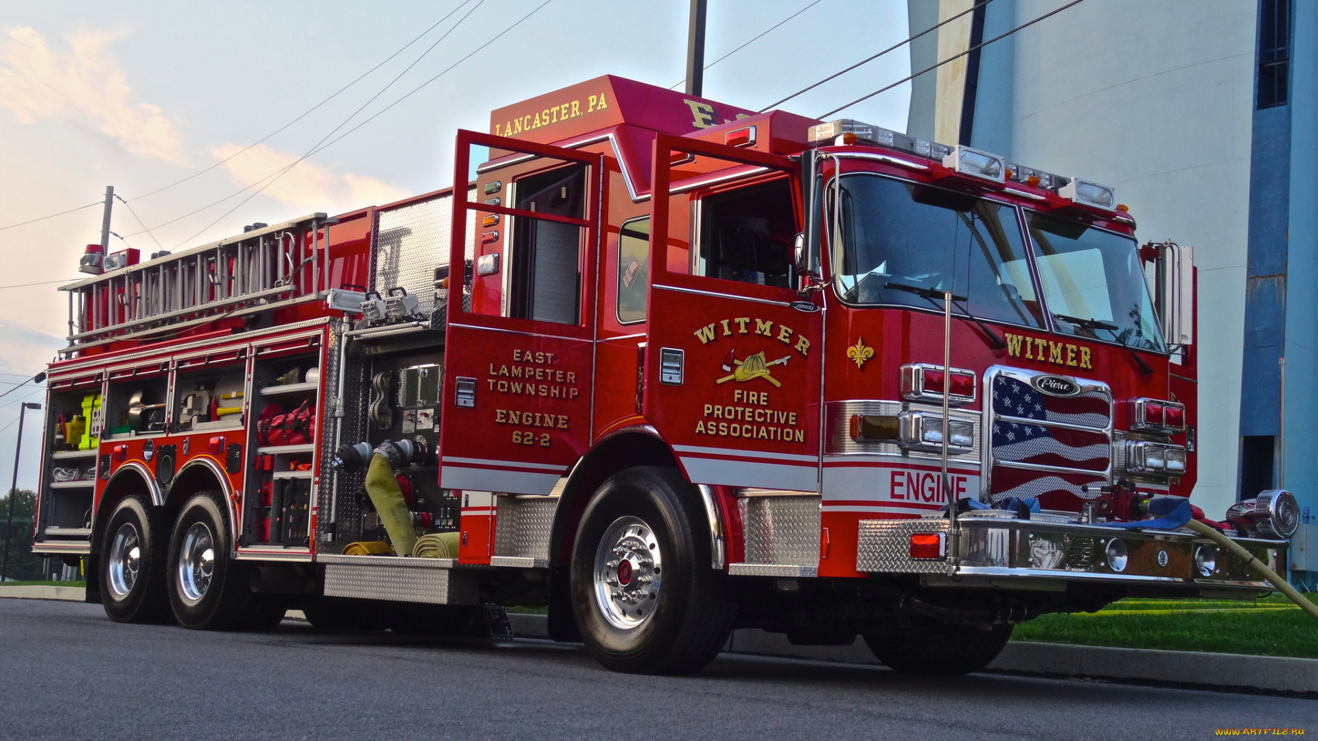 автомобили, пожарные, машины, автомобиль, пожарный