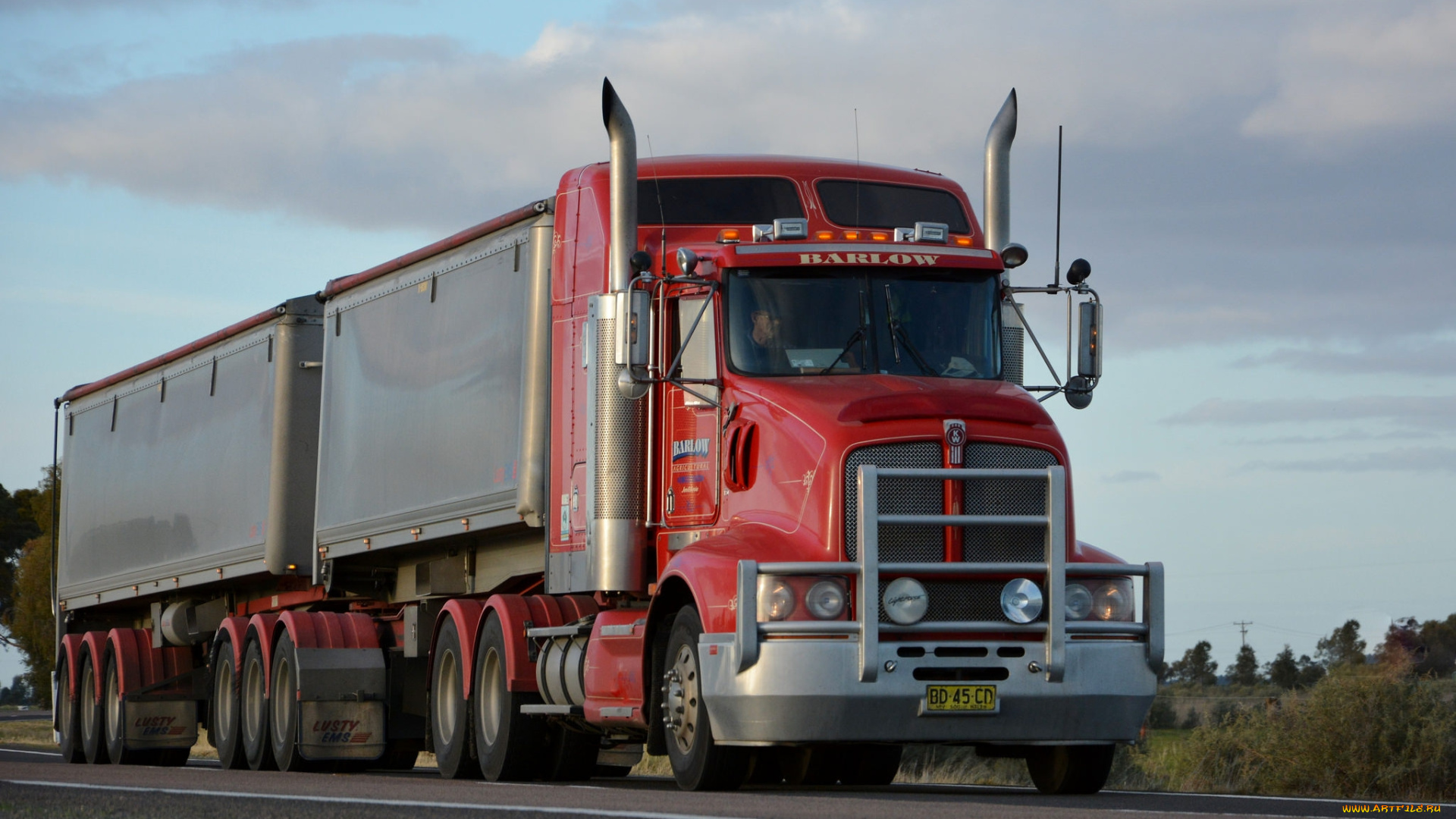 kenworth, t608, автомобили, kenworth, тягач, седельный, грузовик, тяжелый