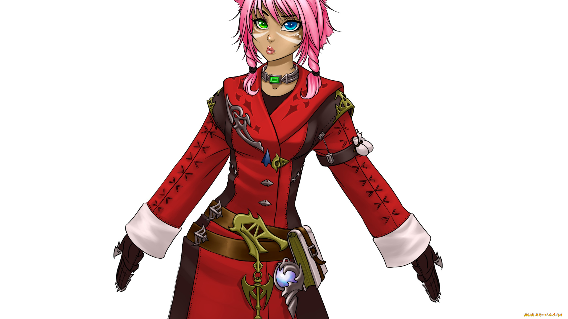 разное, арты, девушка, взгляд, фон