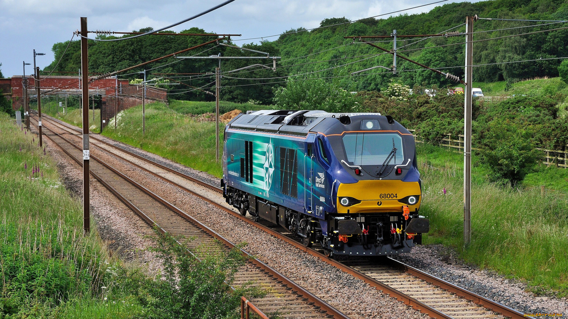 техника, локомотивы, дорога, железная, локомотив, рельсы