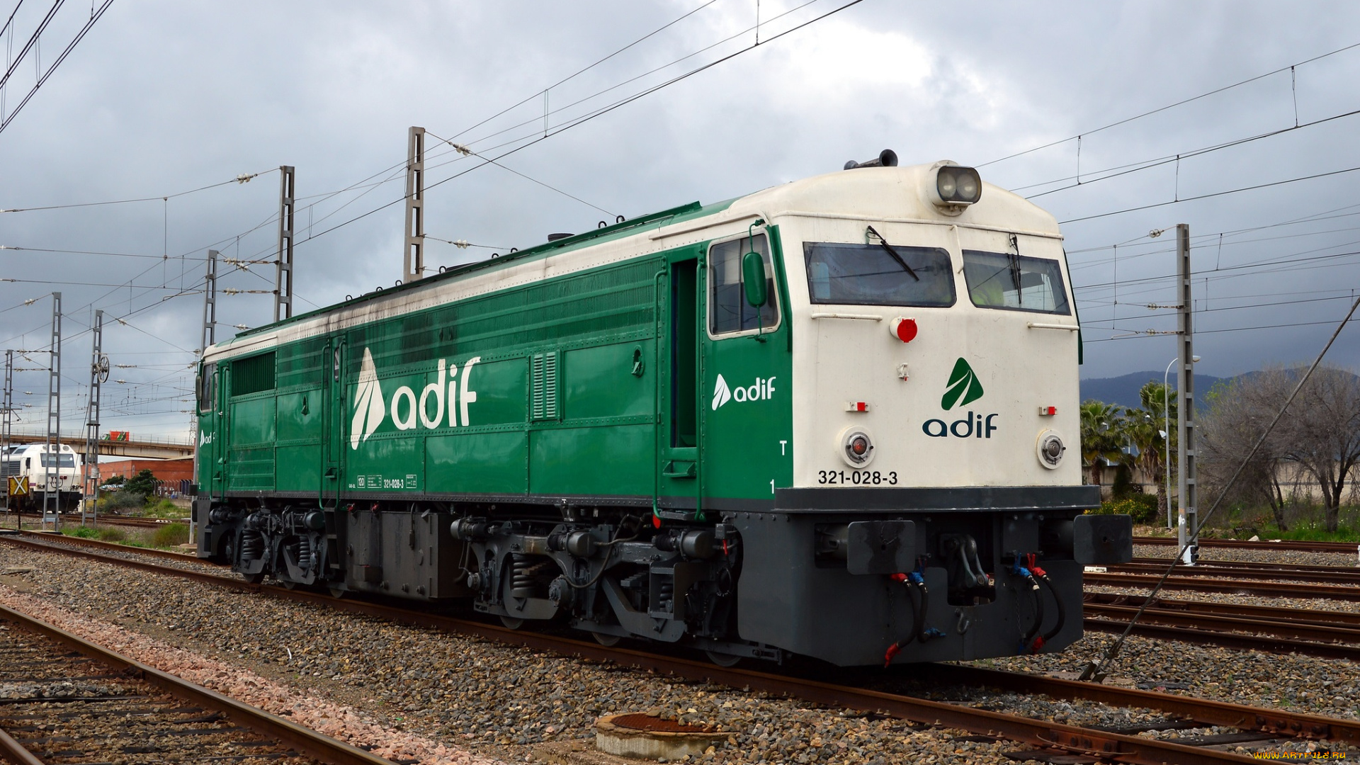 техника, локомотивы, дорога, железная, рельсы, локомотив