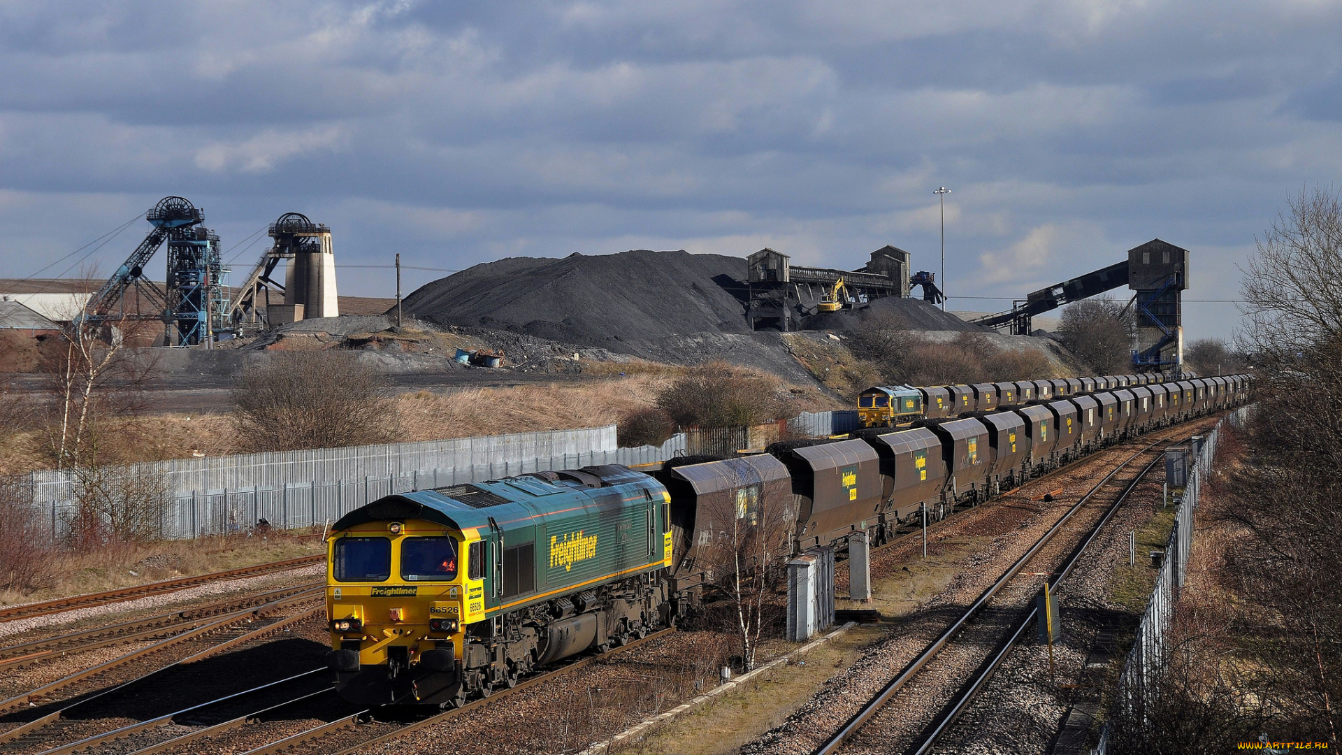 техника, поезда, железная, дорога, рельсы, состав, локомотив