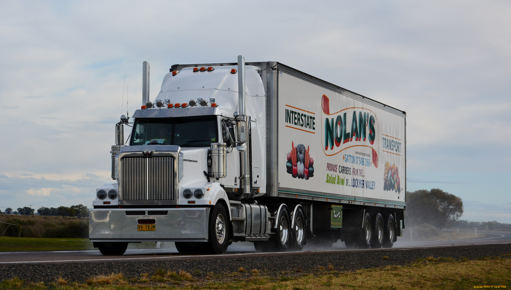 western, star, автомобили, седельный, грузовик, тягач, тяжелый