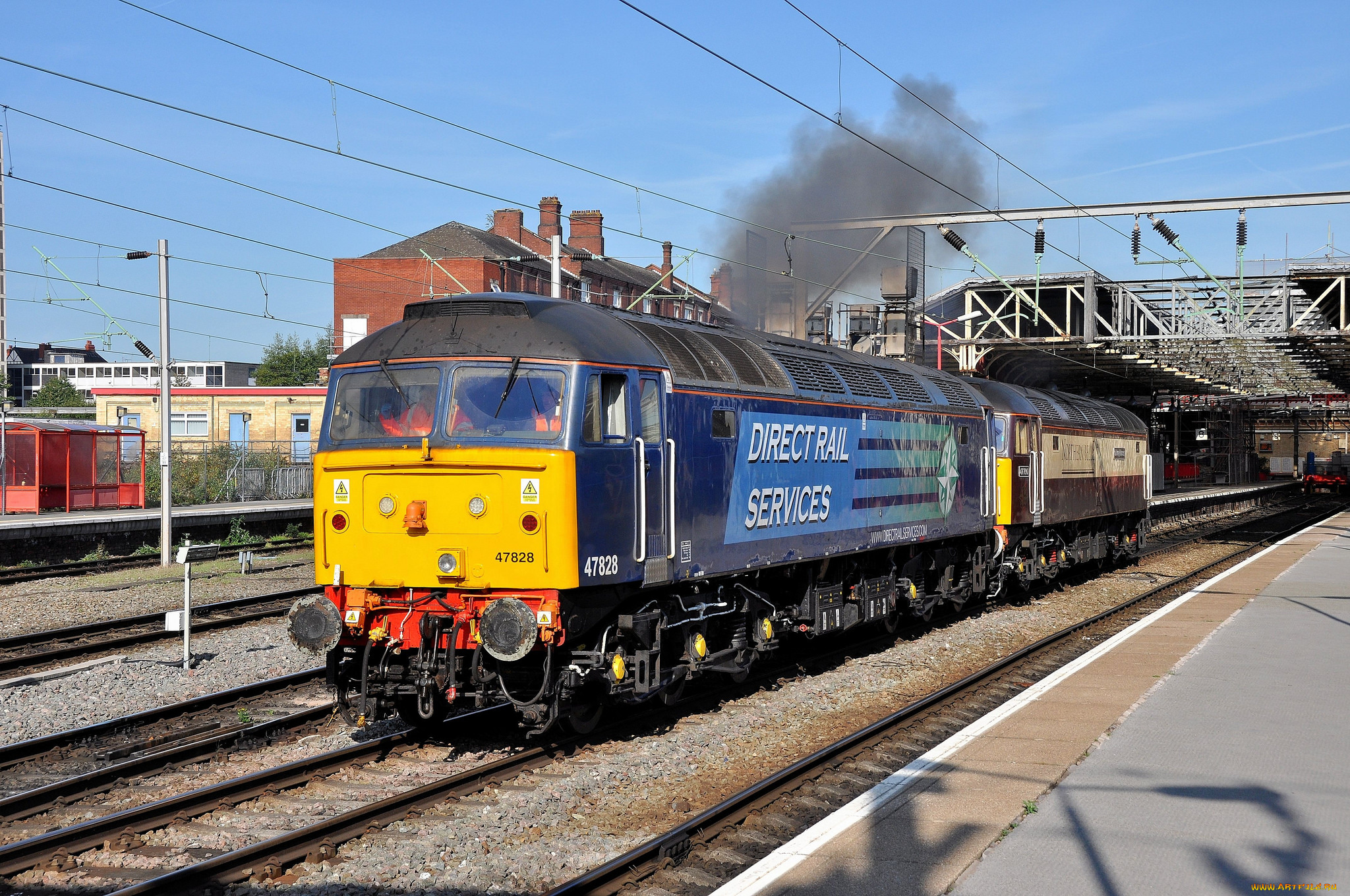 техника, локомотивы, локомотив, железная, дорога, рельсы