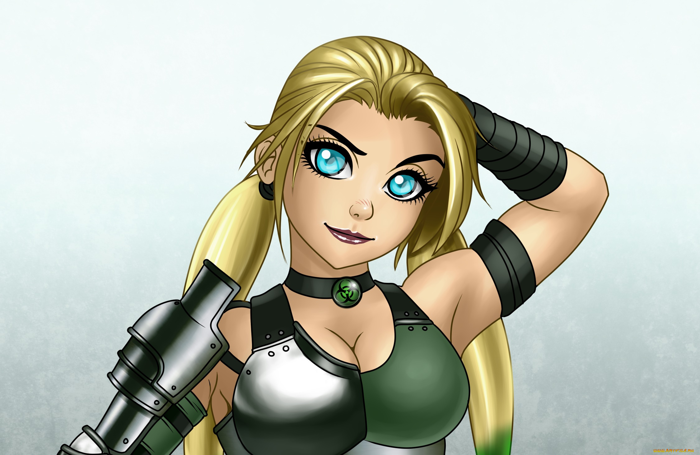 разное, арты, девушка, взгляд, фон