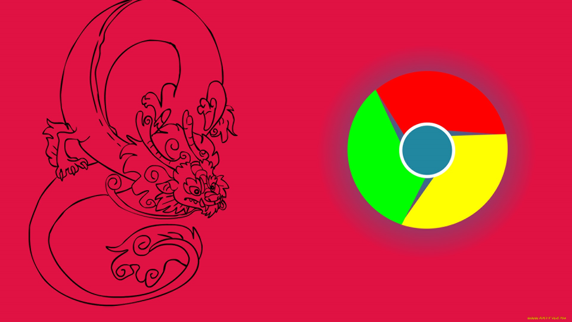 компьютеры, google, , google, chrome, фон, логотип